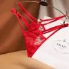 String à Lanières Et Bijou 2102236 - Rouge