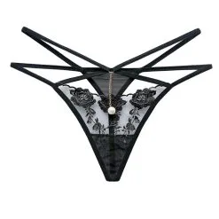 String Dentelle Et Bijou 2102243 - Noir