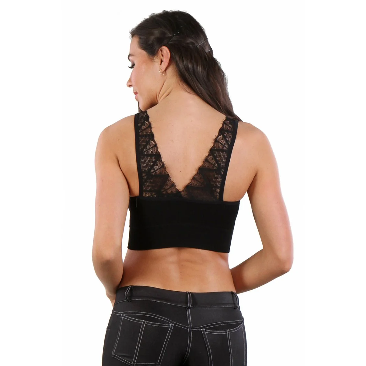 Top Dentelle 909 - Noir – Image 2