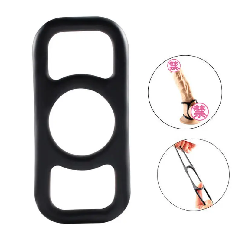 Cockring Triple En Silicone â Image 2