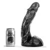 Gode Réaliste All Black 30 Cm - AB66