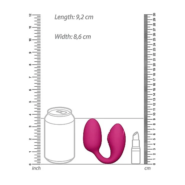 Oeuf Tapoteur Double Stimulation Aika De Vive - Rose – Image 6