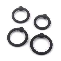 Pack 4 Cockrings Silicone