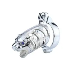 Cage De Chasteté En Métal - Tigre