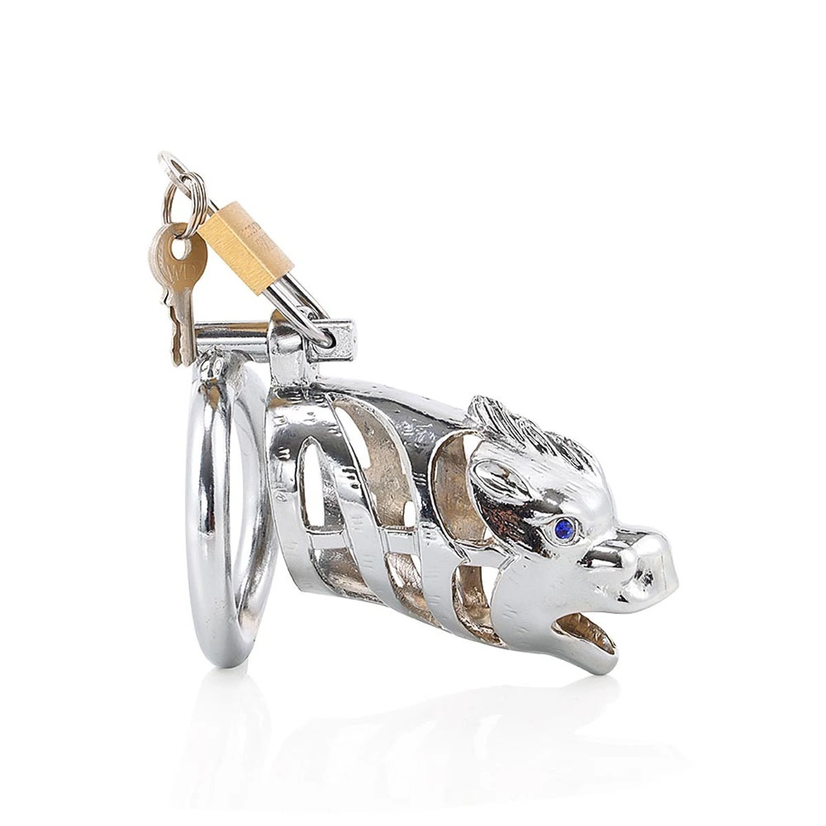 Cage De Chasteté En Métal - Dragon – Image 2