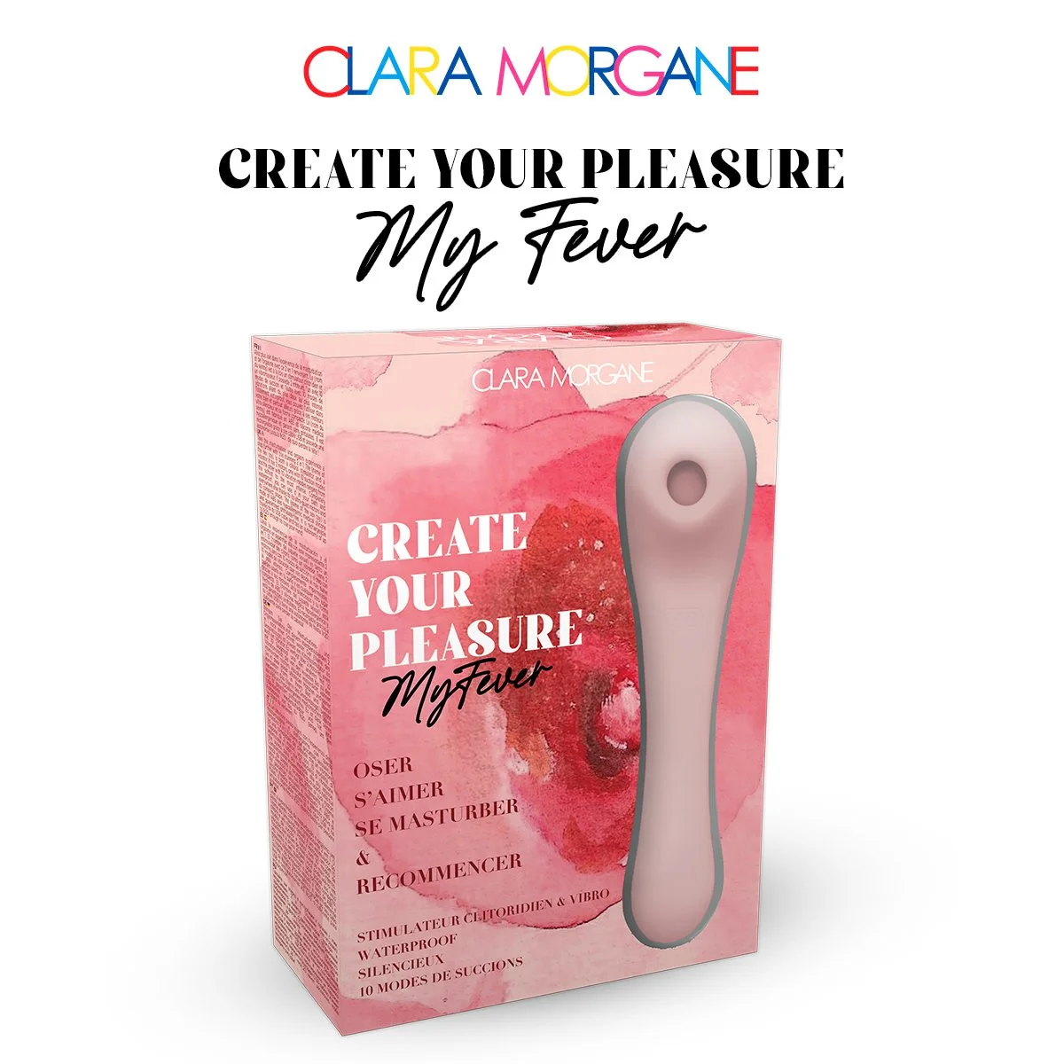 Stimulateur Clitoridien Et Vibromasseur My Fever - Rose â Image 2