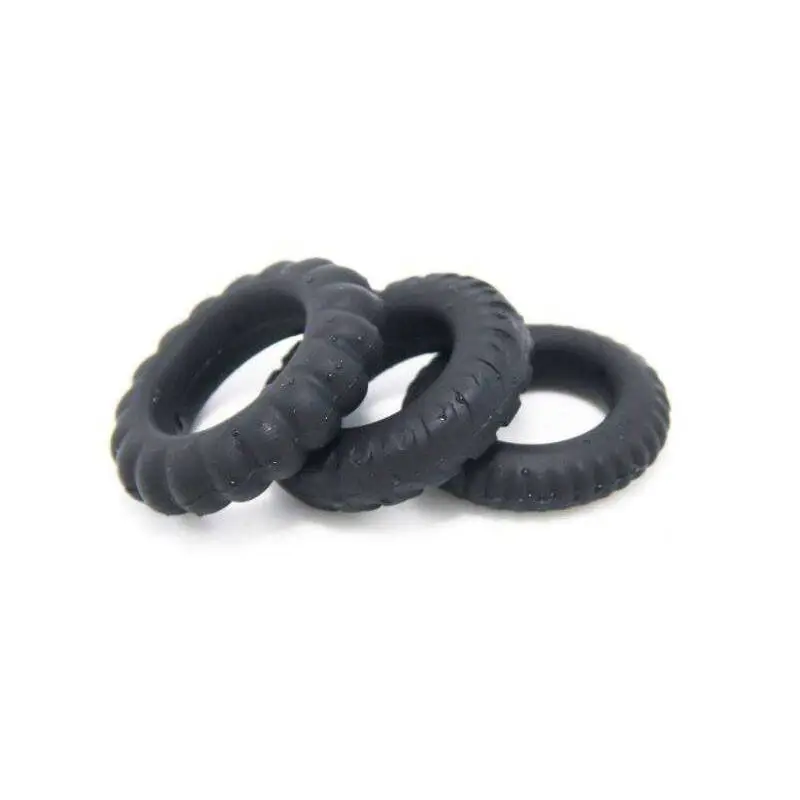 Pack De 3 Cockrings En Silicone â Image 2