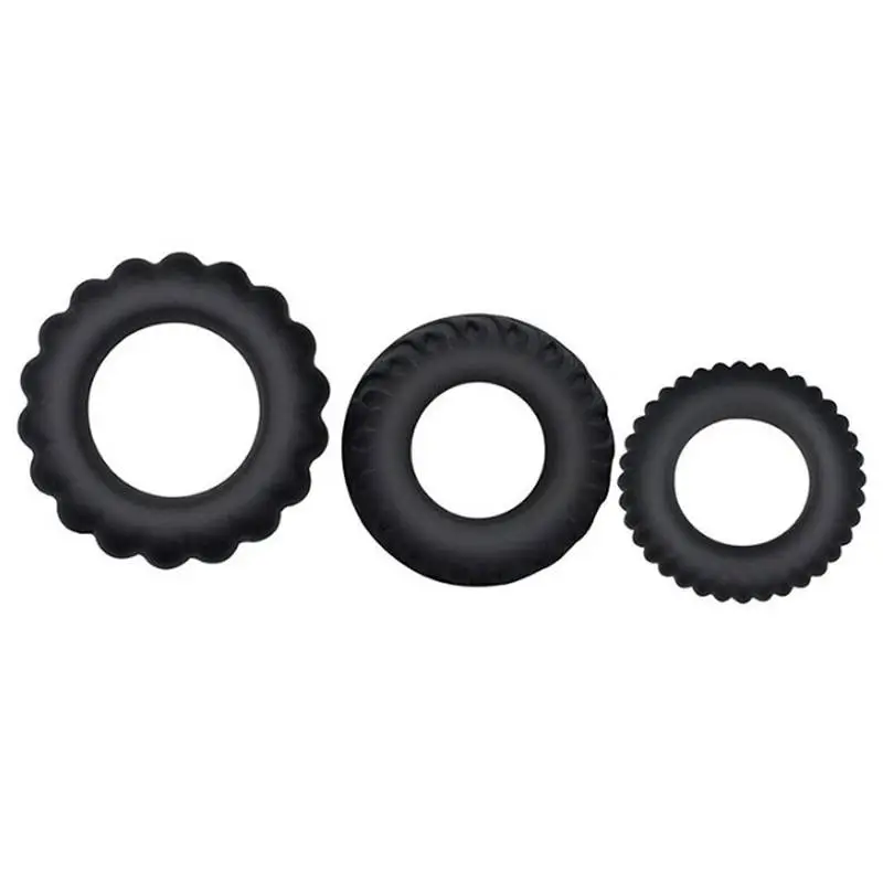 Pack De 3 Cockrings En Silicone