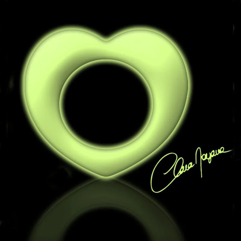 Cockring Phosphorescent Heartring - Clara Morgane