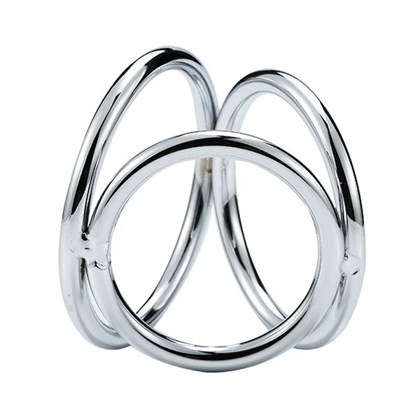 Cockring Triple En MĂ©tal â Image 3