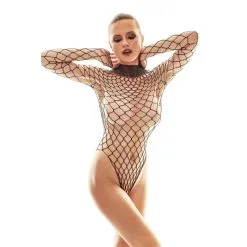 Body Large Résille Forca - Noir