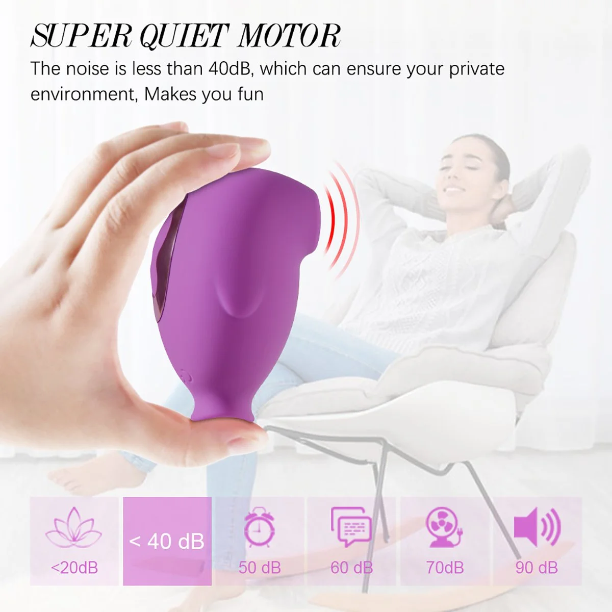 Stimulateur Clitoridien Aspirant Et Vibrant Furry Kane â Image 3