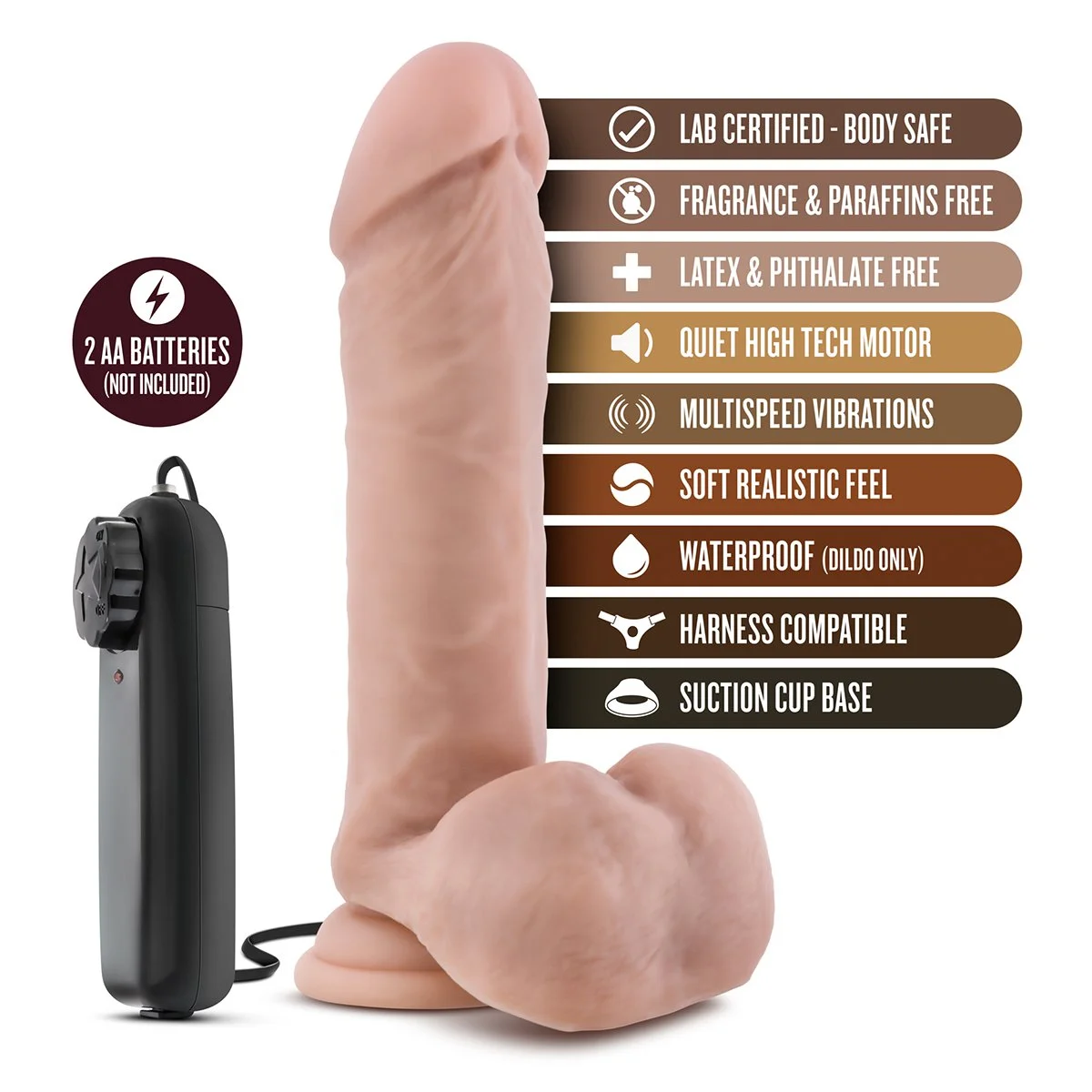 Vibromasseur RĂ©aliste Vibrant Loverboy The Goalie â Image 7