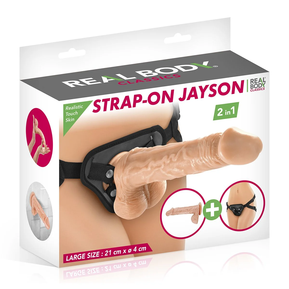 Gode Ceinture RĂ©aliste Jayson â Image 6