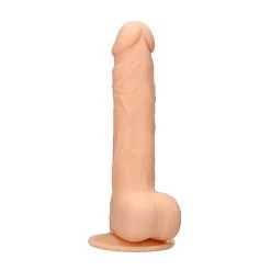 Gode Réaliste En Silicone Double Densité - 24 Cm