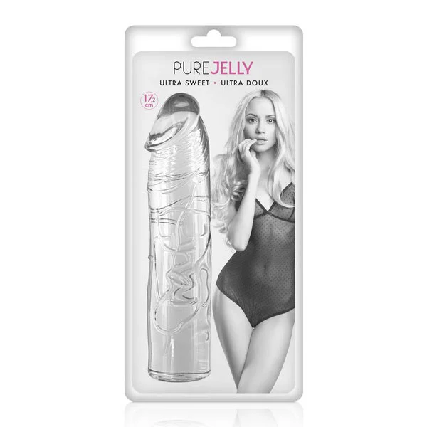Gode Jelly Transparent - 17,2 Cm â Image 3