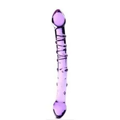 Gode En Verre Double Entrée GT-11 - Violet
