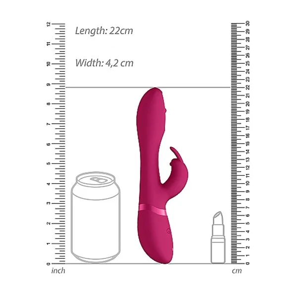 Rabbit Avec Stimulateur Point G à 360° Mira De Vive - Rose – Image 5