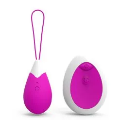 Oeuf Vibrant Rechargeable + Télécommande Sans Fil