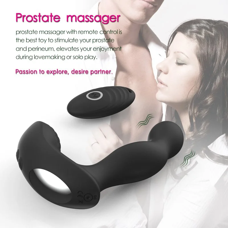 Stimulateur De Prostate Vibrant Avec Télécommande Wenker – Image 3