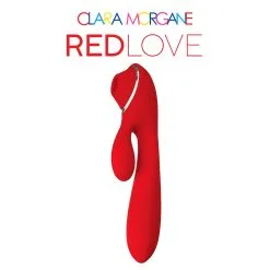 Rabbit + Stimulateur Clitoridien Par Aspiration Red Love Clara Morgane