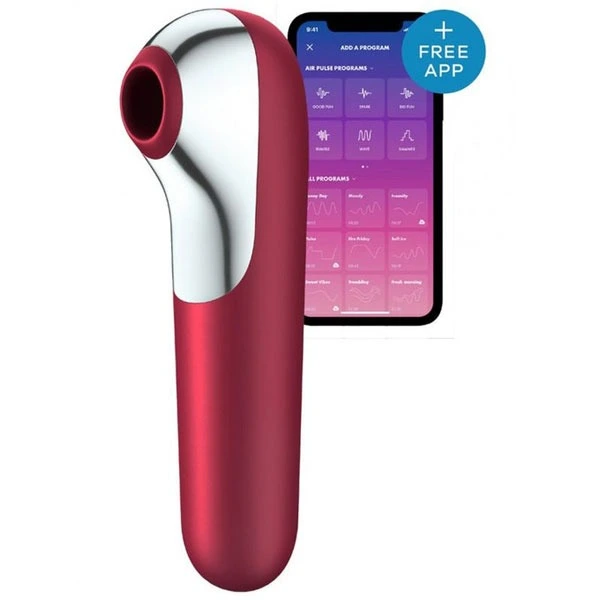 Satisfyer Dual Love Connecté - Rouge