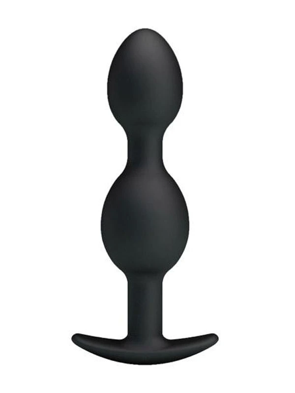 Plug Anal Avec Billes Internes - 2 Boules