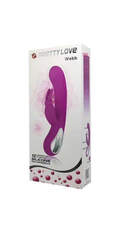 Vibromasseur Rabbit Silicone Webb â Image 2
