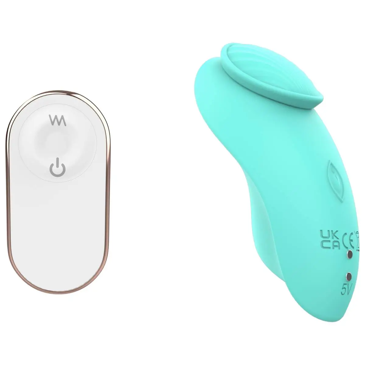 Stimulateur Vibrant Magnétique USB Pour Culotte - Turquoise – Image 6