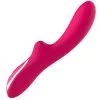 Vibromasseur Silicone Point G/clitoris VV058