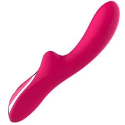 Vibromasseur Silicone Point G/clitoris VV058
